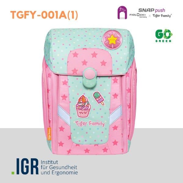  Cặp Sách Công Thái Học Tiger Family Tiger Family Học Sinh Infinity Schoolbag - Twinkle Twinkle [Go Green] -  TGFY-001A 
