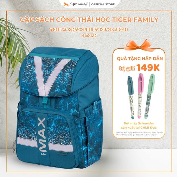  Balo Công Thái Học Tiger Max Max Cube Backpack Pro 2S - Storm- TMMC-006A(2) 