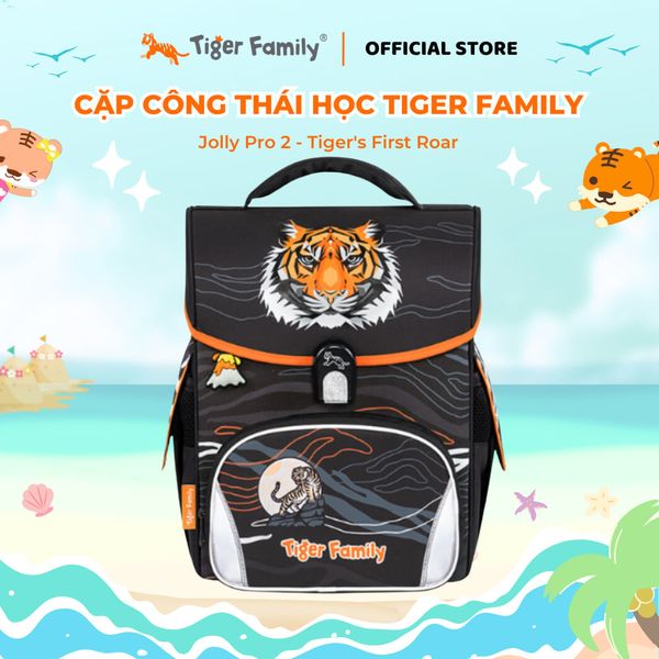  Cặp Sách Tiger Family Jolly Pro 2 - Tiger's First Roar - TGJL-082A 