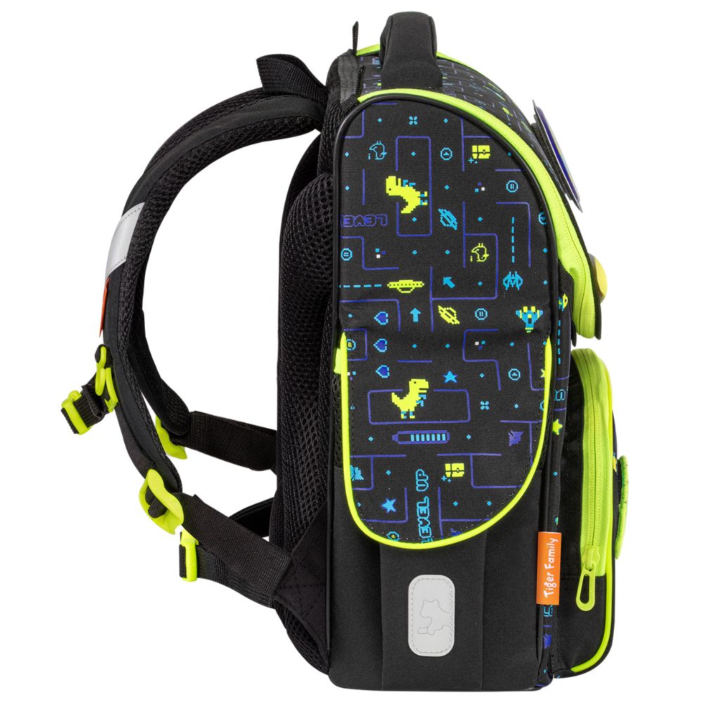  Cặp Sách Công Thái Học Tiger Family Nature Quest Schoolbag Pro S - Level Up [Go Green] - TGNQ-069A(3) 