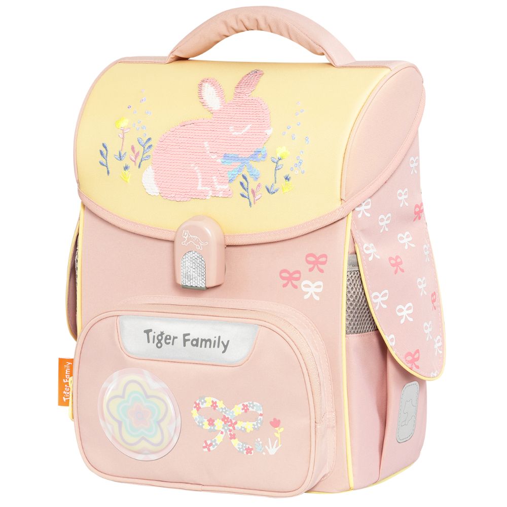  Cặp sách công thái học Tiger Family Jolly Schoolbag Pro 2S - Bows and Bunny [Sequins] - TGJL-094A(1) 