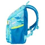  Ba Lô Mầm Non Tiger Family Smart Kids Little Travelers Plus Mini Backpack - Blue Aquarium (With Light Dangler) SKLT-009A 