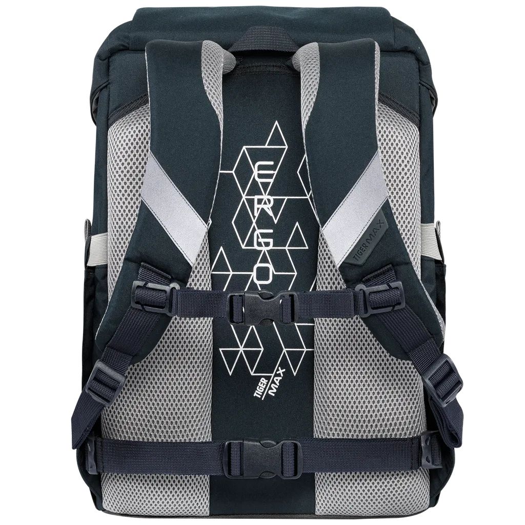  Cặp Sách Tiger Max Max Cube Pro 2 - Double Navy [Go Ocean] TMMC-023A 