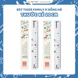  Thước kẻ Hồng Hà vạch thước rõ ràng độ chính xác cao chất liệu nhựa cao cấp, an toàn với sức khỏe, có độ bền cao 3385 