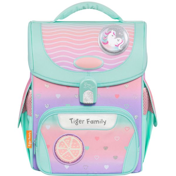  Cặp Sách Tiger Family Jolly Schoolbag Pro 2S - Peach Waves [Go Green] - TGJL-080A(1) 