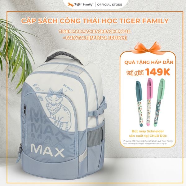  Balo Công Thái Học Tiger Max Max Backpack Pro 2S - Fairytale [Special Edition]-TMMX-039A(1) 