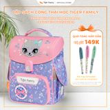  Cặp sách Công Thái Học Tiger Family Jolly Schoolbag Pro 2S - Lovely Kitty Cat [Sequins] - TGJL-065A(2) 