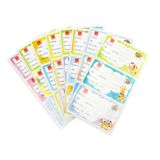  Nhãn vở Hồng Hà (75x47mm) thiết kế ngộ nghĩnh, giấy Decal chất lượng cao phù hợp học sinh tiểu học 3470 
