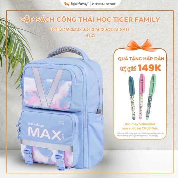  Balo Công Thái Học Tiger Max Max Pack Backpack Pro 2S - Sky-TMMP-002A(1) 