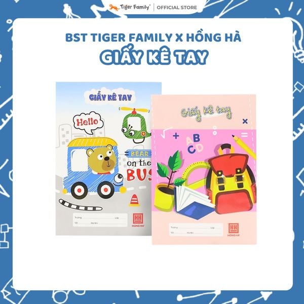  Giấy kê tay Hồng Hà 4926 giúp học sinh khi viết không tì tay lên vở, tránh nhòe chữ và dây mực giấy (1 tờ) 