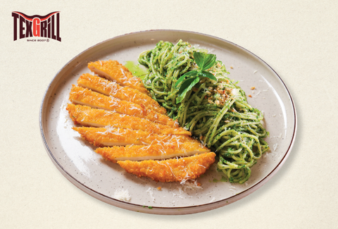 Chicken Pesto Spaghetti