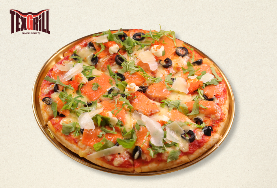 PIZZA #7 SALMON GRAVLAX