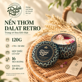 Nến thơm Hami Melon & Pear Dalat Retro 120g