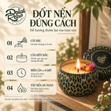 Nến thơm Hami Melon & Pear Dalat Retro 120g