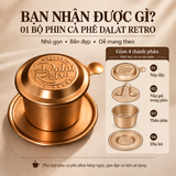 Phin cà phê Dalat Retro – Rose Gold