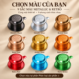 Phin cà phê Dalat Retro – Rose Gold