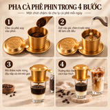 Phin cà phê Dalat Retro – Rose Gold