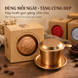 Phin cà phê Dalat Retro – Rose Gold