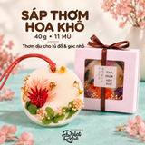 Sáp thơm hoa khô Jasmine Dalat Retro 40g