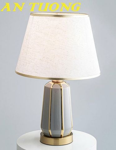  đèn ngủ gốm sứ để bàn tab đầu giường tân cổ điển decor trang trí phòng ngủ tân cổ điển 0014 