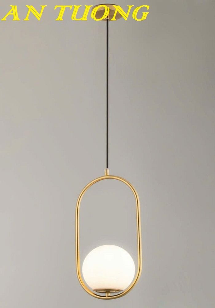 đèn treo thả trần đầu giường decor trang trí phòng ngủ đẹp, hiện đại 0045