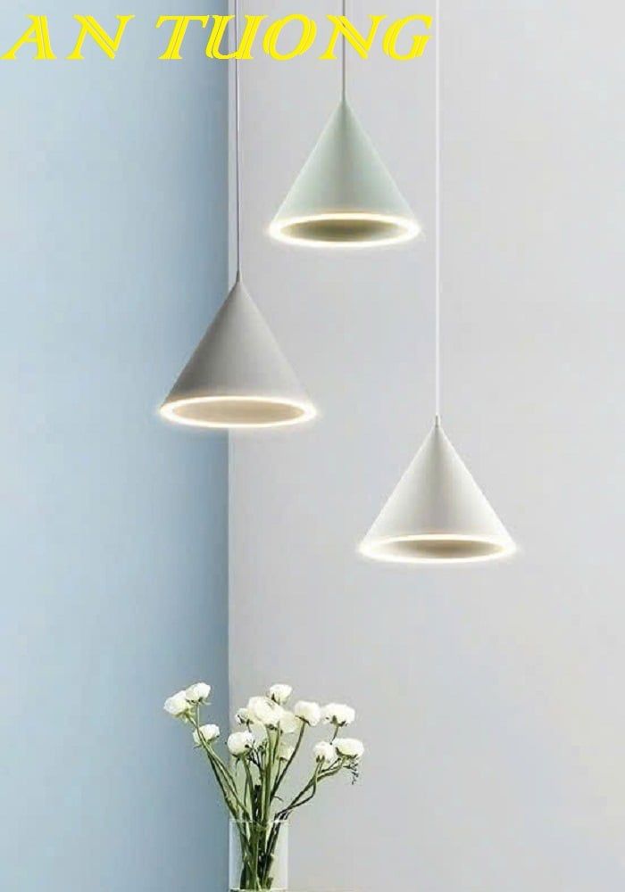 đèn treo thả trần đầu giường decor trang trí phòng ngủ đẹp, hiện đại 0089