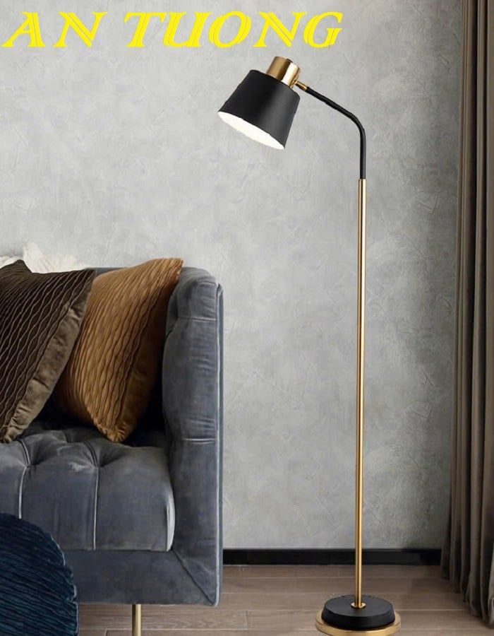 Đèn cây đứng đọc sách đặt sàn trang trí đẹp hiện đại 001