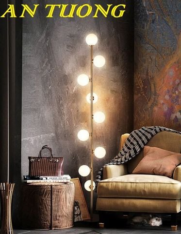 Đèn cây đứng đặt sàn trang trí decor phòng khách phòng ngủ đẹp