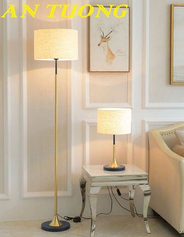 Đèn cây đứng đặt sàn trang trí decor phòng khách phòng ngủ đẹp