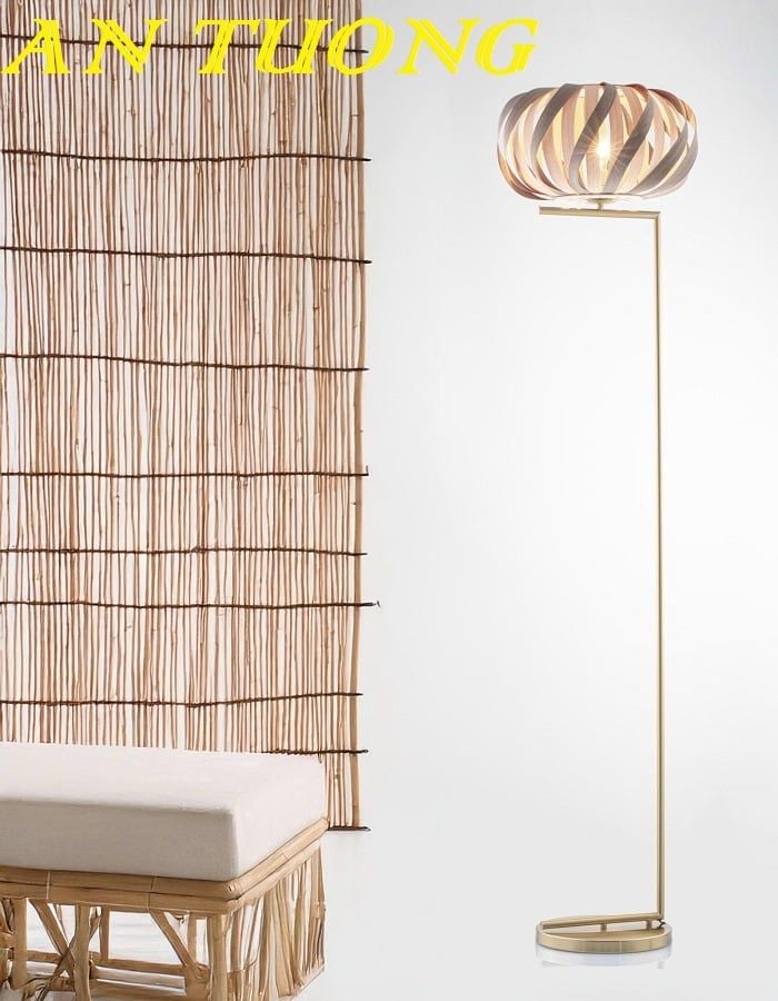 Đèn cây đứng đặt sàn trang trí decor phòng khách phòng ngủ đẹp 018