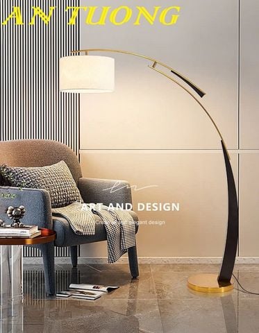 Đèn cây đứng đặt sàn trang trí decor phòng khách phòng ngủ đẹp