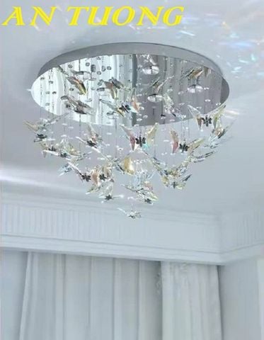  Đèn chùm pha lê phòng khách hiện đại 088 