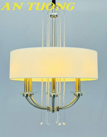  Đèn chùm tân cổ điển phòng khách đẹp sang trọng 012 