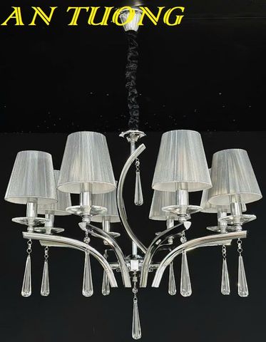  Đèn chùm tân cổ điển phòng khách đẹp sang trọng 030 