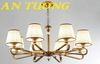 Đèn chùm trang trí phòng khách tân cổ điển 028
