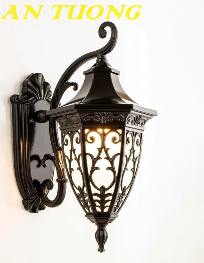 Đèn gắn tường cổ điển ngoài trời trang trí ngoài nhà chống nước 016