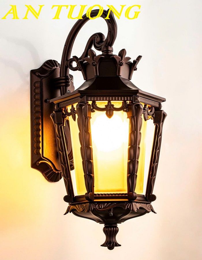 Đèn gắn tường cổ điển ngoài trời trang trí ngoài nhà chống nước 019