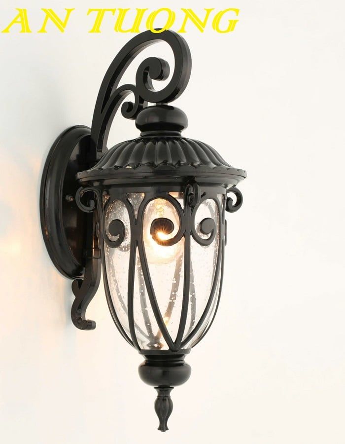 Đèn gắn tường cổ điển ngoài trời trang trí ngoài nhà chống nước 020