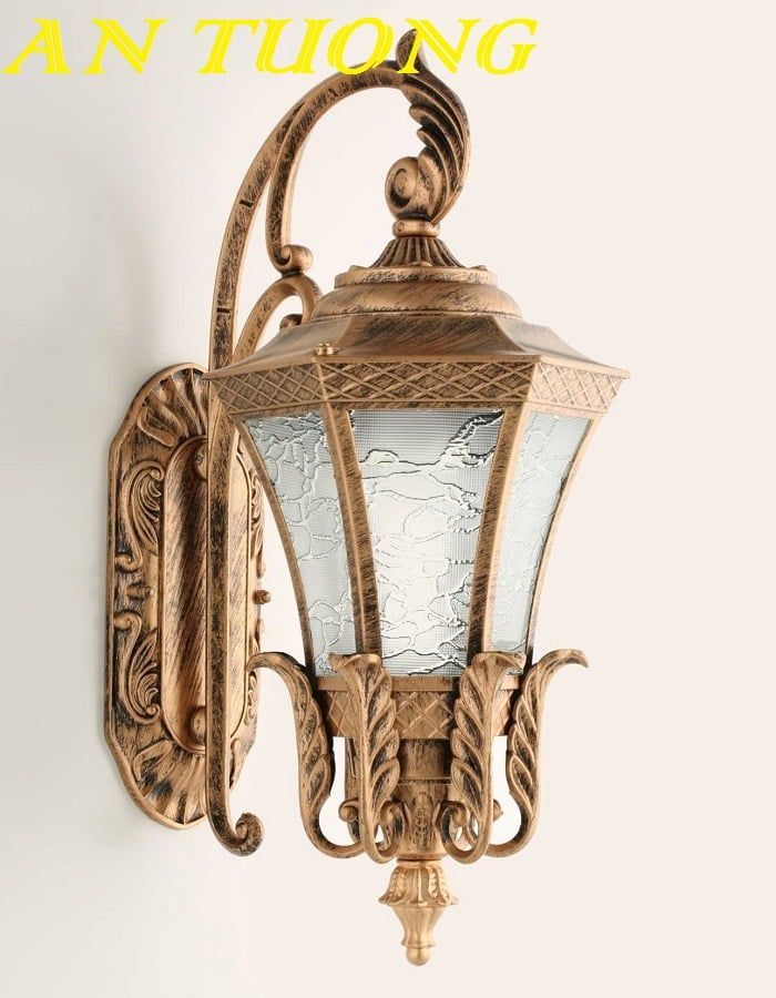 Đèn gắn tường cổ điển ngoài trời trang trí ngoài nhà chống nước 038
