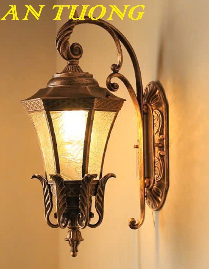 Đèn gắn tường cổ điển ngoài trời trang trí ngoài nhà chống nước 070
