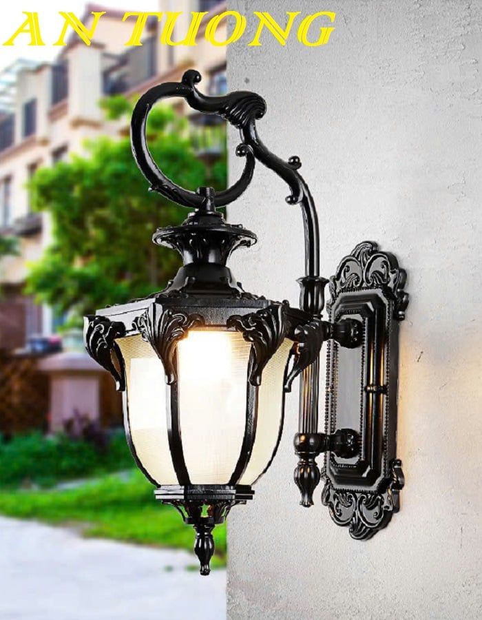 Đèn gắn tường cổ điển ngoài trời trang trí ngoài nhà chống nước 071