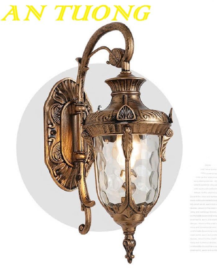 Đèn gắn tường cổ điển ngoài trời trang trí ngoài nhà chống nước 109