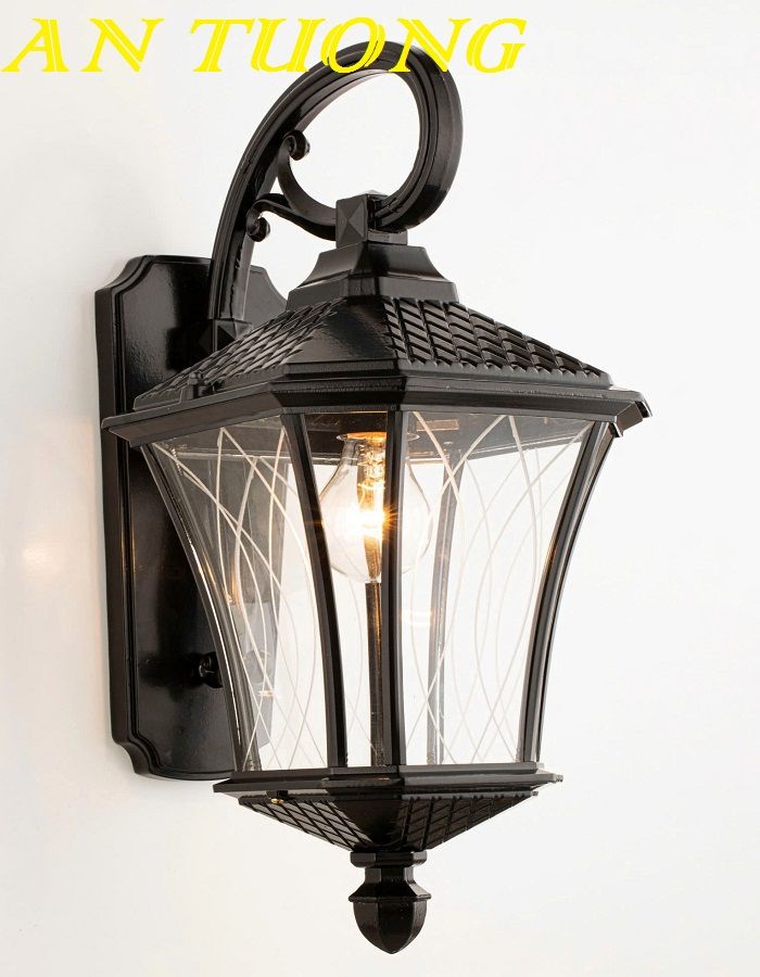 đèn gắn tường ngoại thất ngoài trời ngoài nhà chống nước decor trang trí mặt tiền nhà hàng rào sân vườn 003