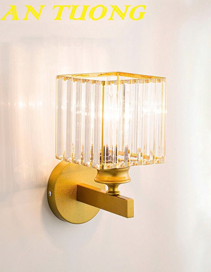 Đèn gắn tường pha lê đẹp hiện đại decor trang trí nội thất 015