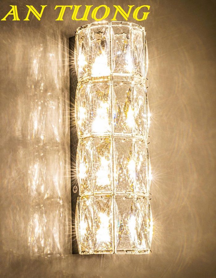 Đèn gắn tường pha lê đẹp hiện đại decor trang trí nội thất 022