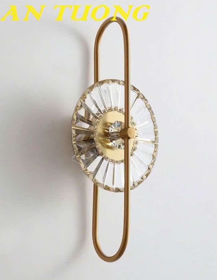Đèn gắn tường pha lê đẹp hiện đại decor trang trí nội thất 046