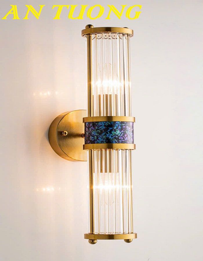 Đèn gắn tường pha lê đẹp hiện đại decor trang trí nội thất 047