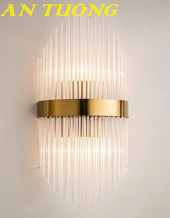 Đèn gắn tường pha lê đẹp hiện đại decor trang trí nội thất 048