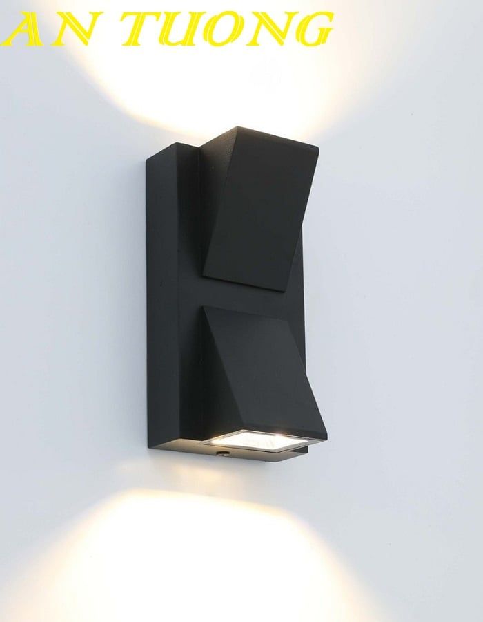 Đèn hắt tường trang trí 2 đầu trên dưới 002