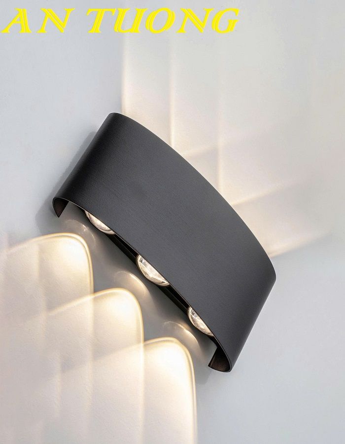 Đèn hắt tường trang trí 3 tia 001